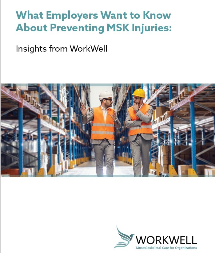 What Employers Want to Know about Preventing MSK Injuries