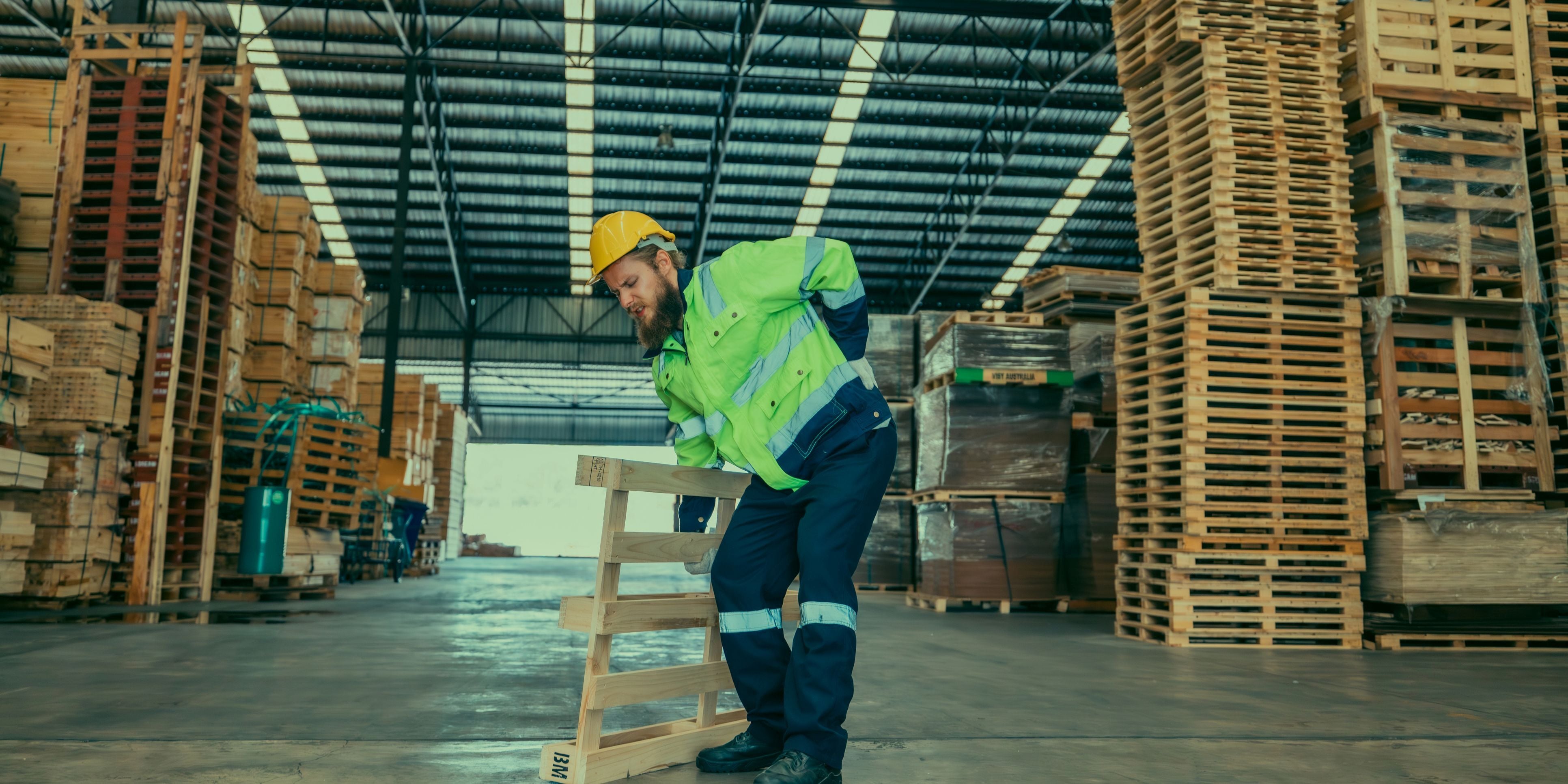 Injured Warehouse Worker