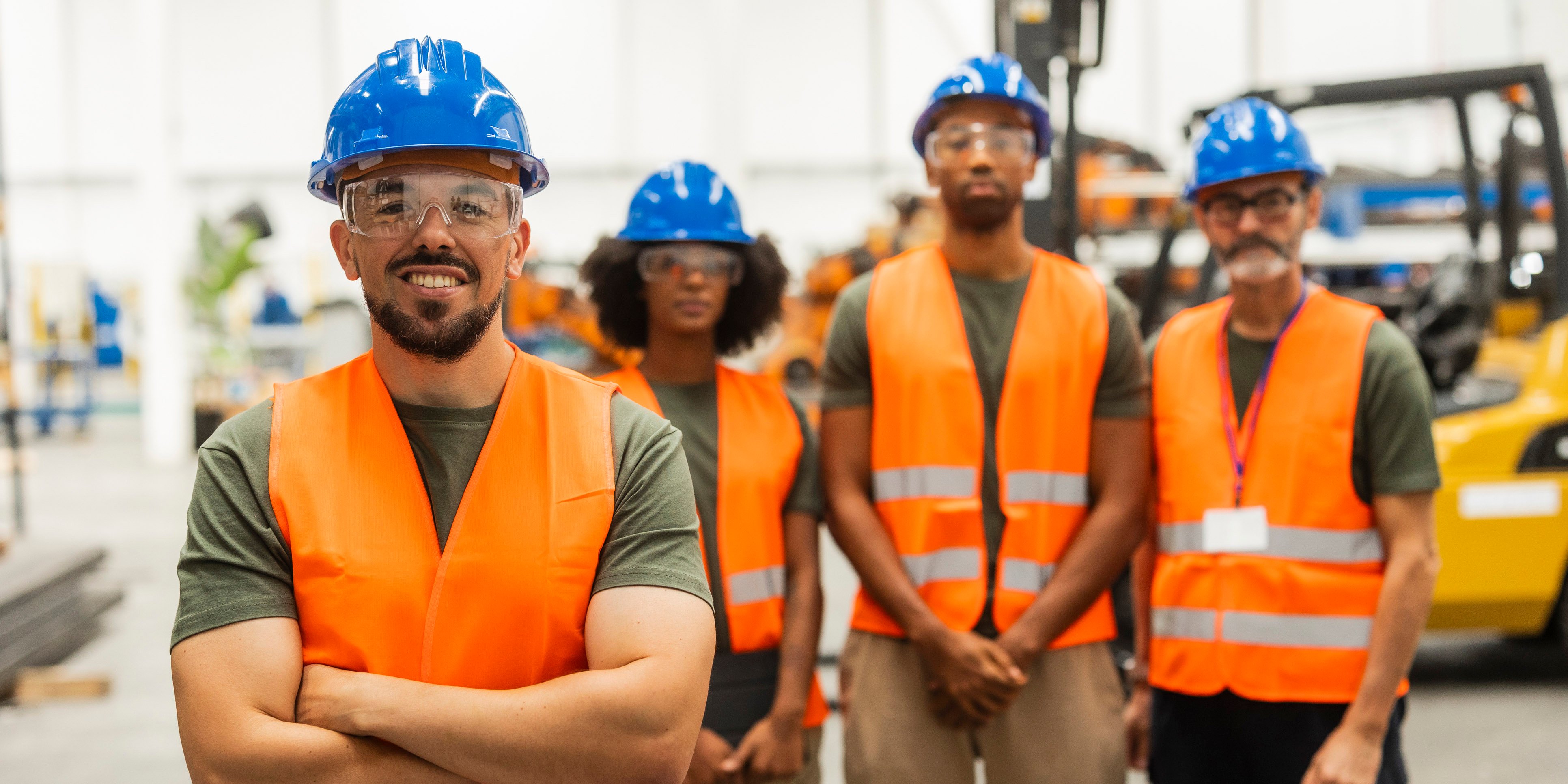 Workers in a Factory